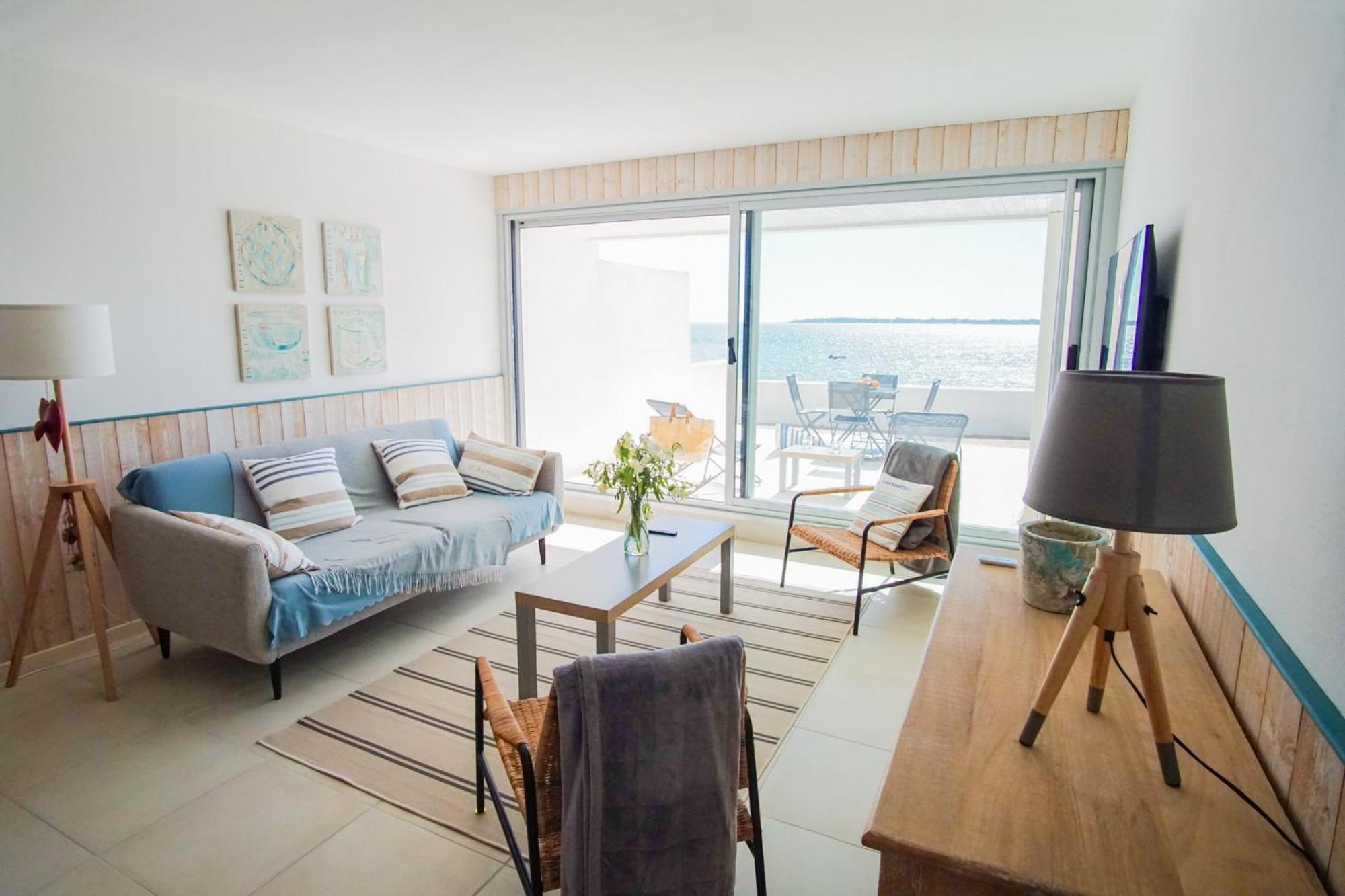 -Te Moana- Beau T2 Bis Surplombant La Mer Avec Parking Concarneau Exterior photo